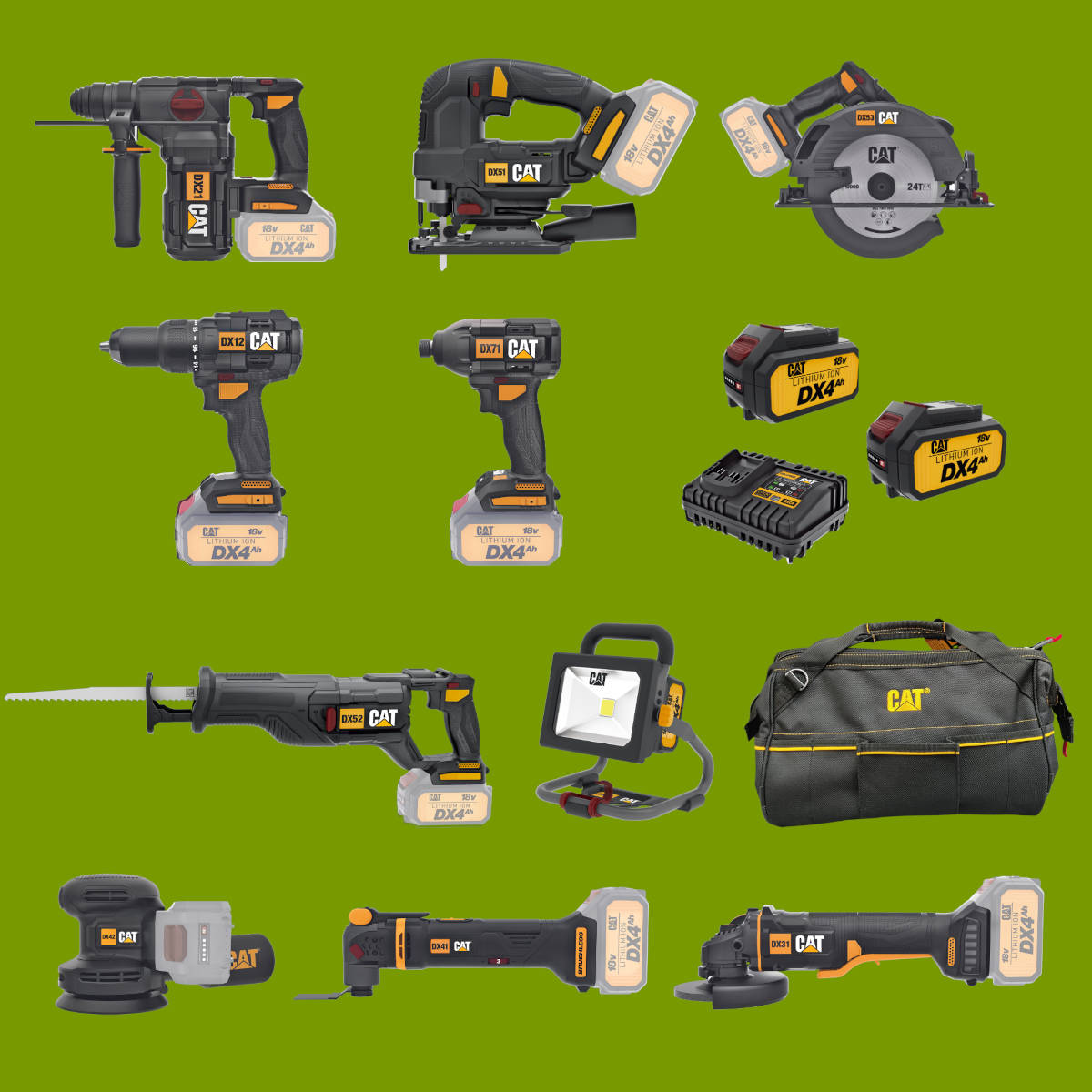 (image for) CAT 10 Tool Combo 10T1C2B4R